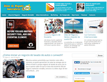 Tablet Screenshot of ideasdenegocioinnovadoras.com